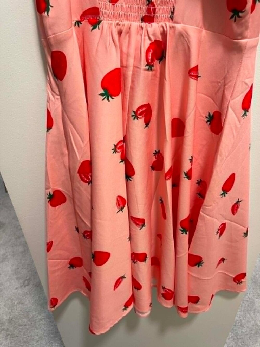 LIKE NEW Belle Poque pink midi dress in size M - Picture 6 of 9